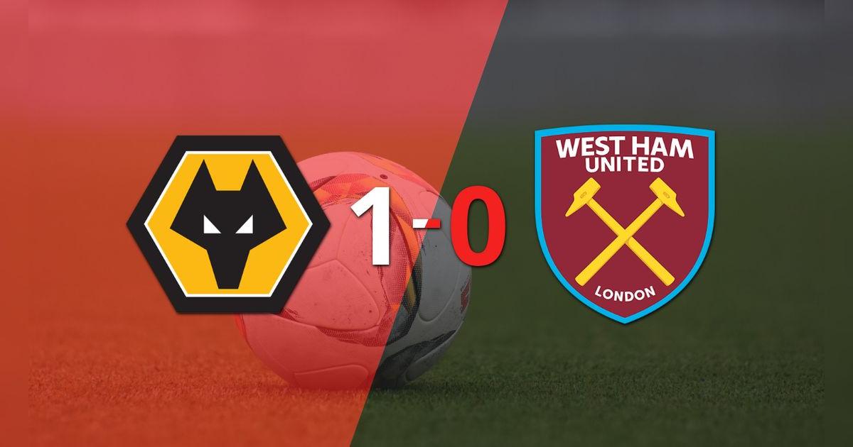 Apretada victoria de Wolverhampton frente a West Ham United