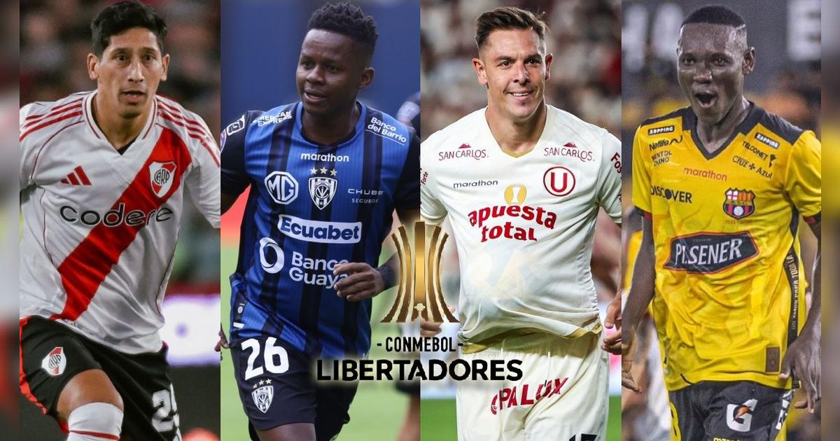 Tabla de posiciones de Universitario en Copa Libertadores: clasificación del grupo B