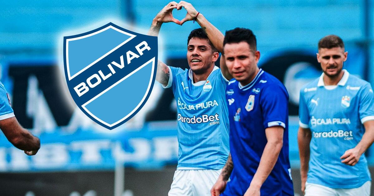 La pésima noticia que recibió Bolívar para su partido contra Sporting Cristal