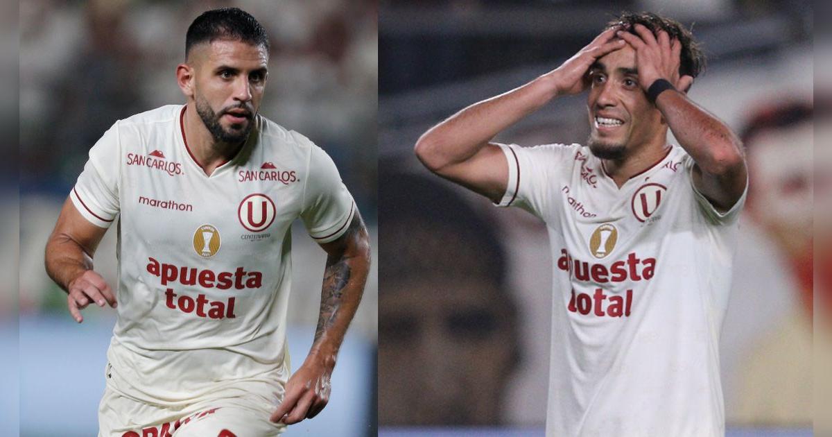¡Duras bajas! Universitario revela parte médico de Martín Pérez Guedes y Matías Di Benedetto