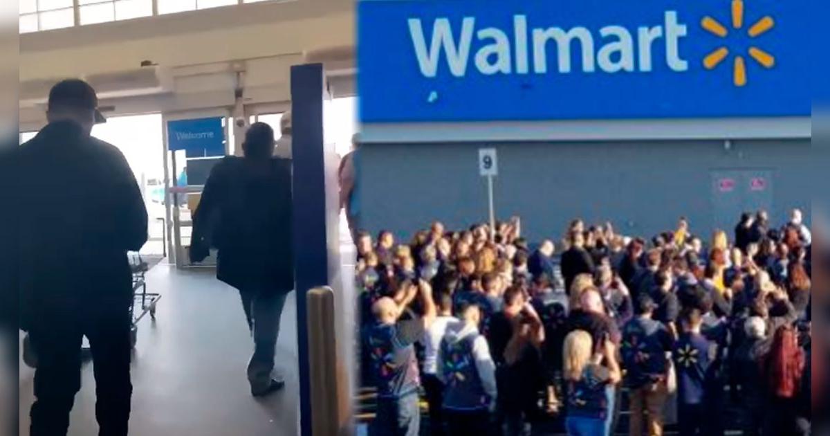 PÁNICO en Walmart: empleados y clientes fueron desalojados de local por amenaza de BOMBA