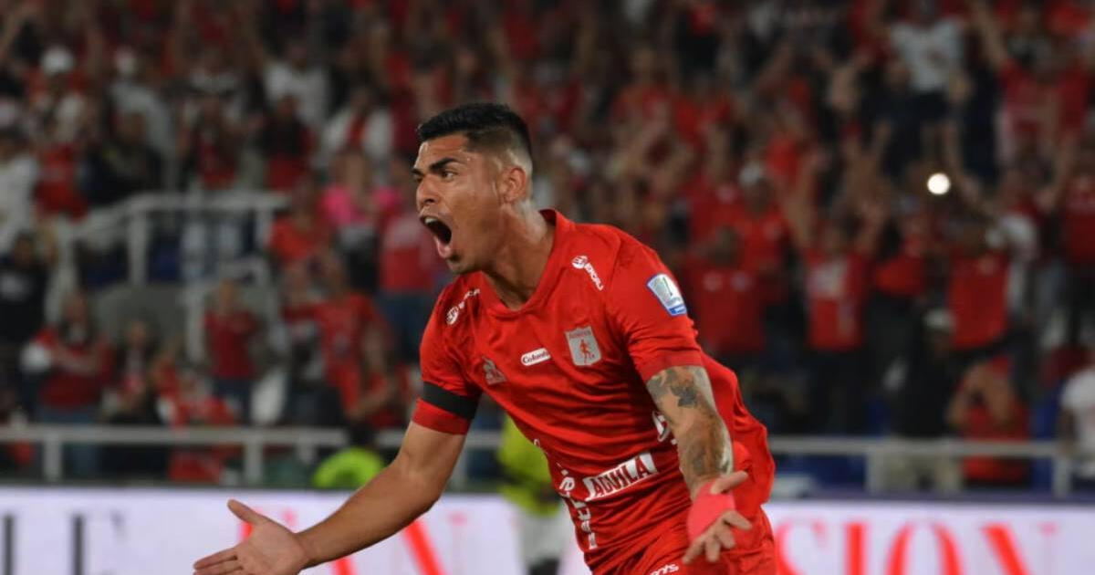 Luis Ramos anotó golazo para sellar la goleada de América de Cali 3-1 en Sudamericana 