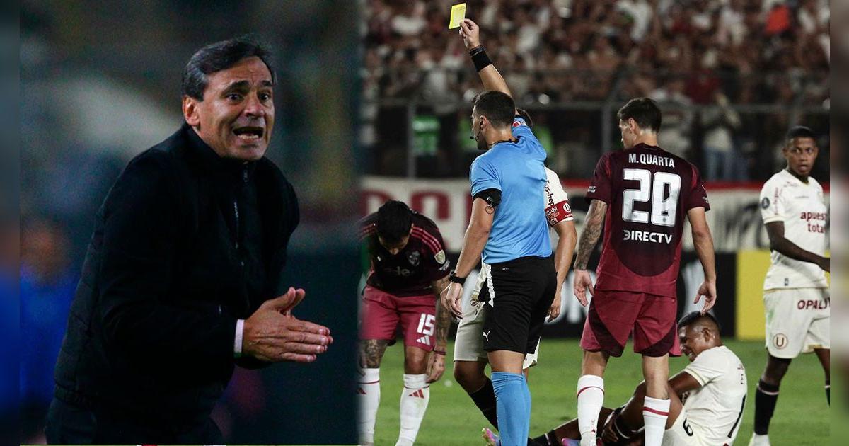 Bustos dejó contundente queja sobre el arbitraje en el 'U' vs. River: 