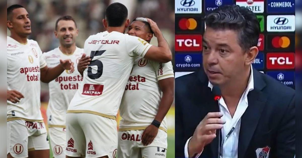 Marcelo Gallardo, DT de River, dio llamativo comentario sobre Universitario: 