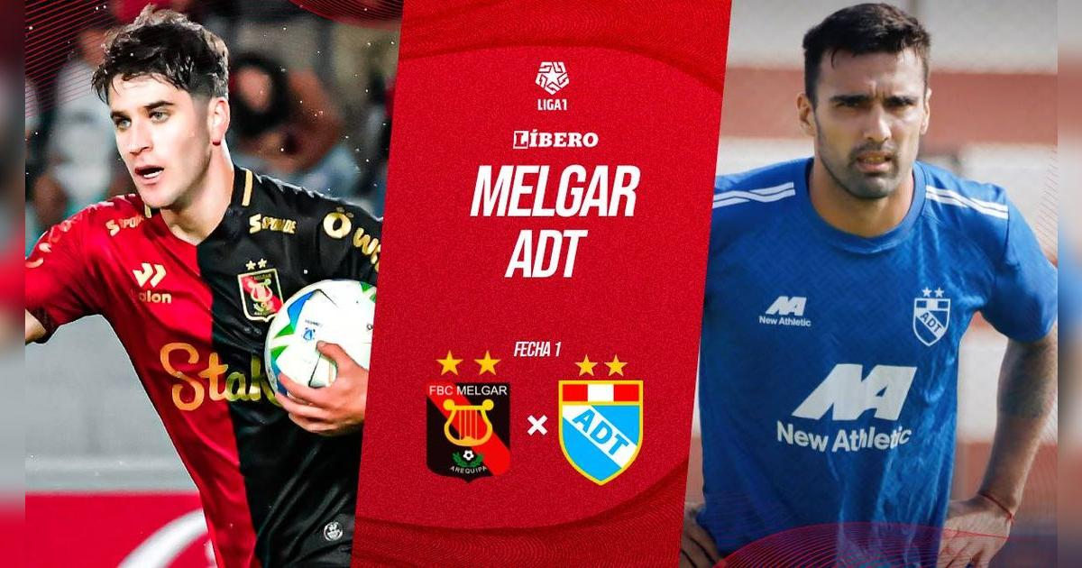 Melgar vs. ADT EN VIVO vía L1 MAX: hora y dónde ver el partido del Torneo Apertura 2025
