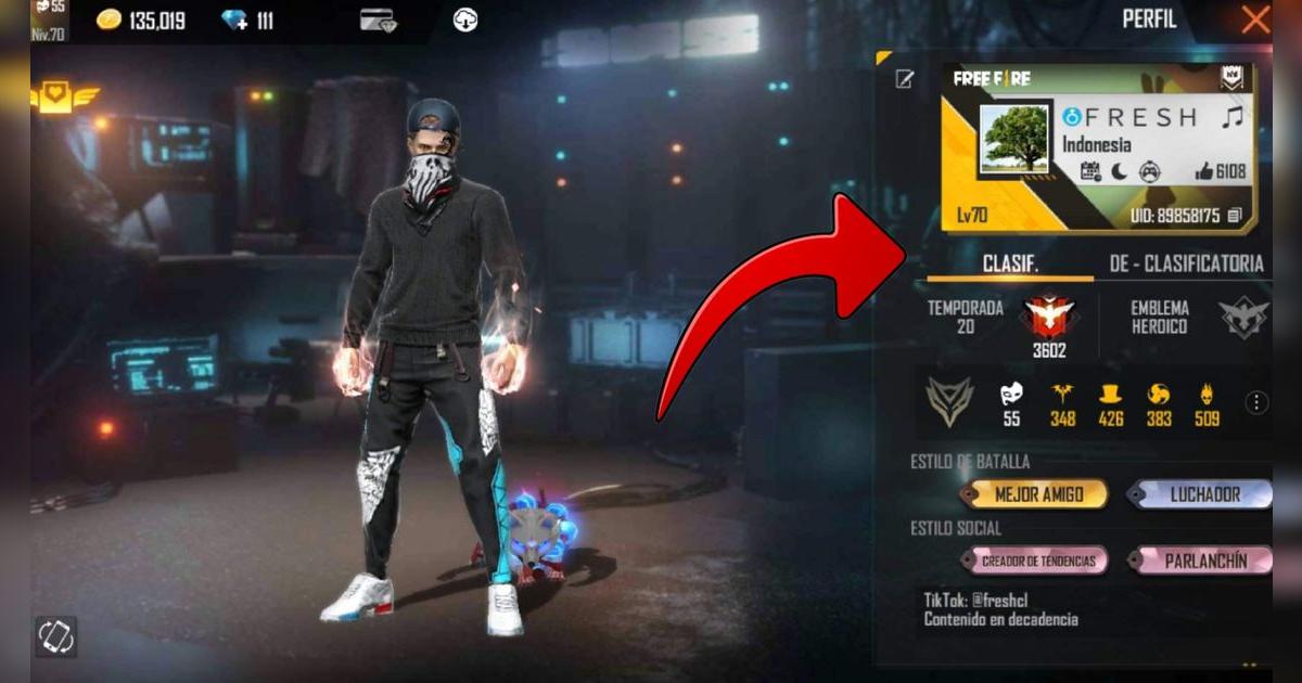 Free Fire: así puedes conocer la fecha de creación de la cuenta usando tu ID de jugador