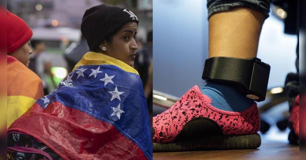 Intento de salida voluntaria en EE. UU. TERMINA MAL: fue a buscar su pasaporte y ACABA CON GRILLETE en el tobillo