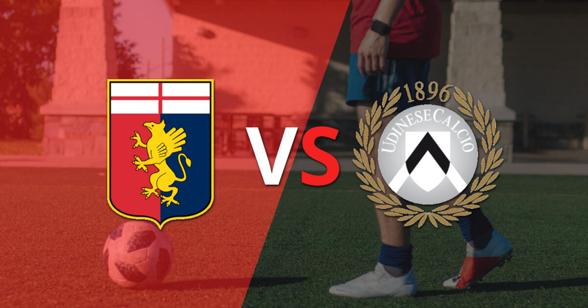 Ya rueda el balón entre Genoa y Udinese en el estadio Luigi Ferraris