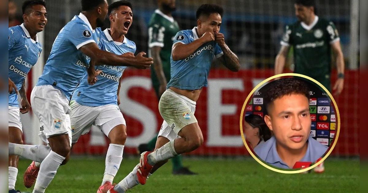 Jesús Pretell dejó impactante declaración y catalogó su gol a Palmeiras