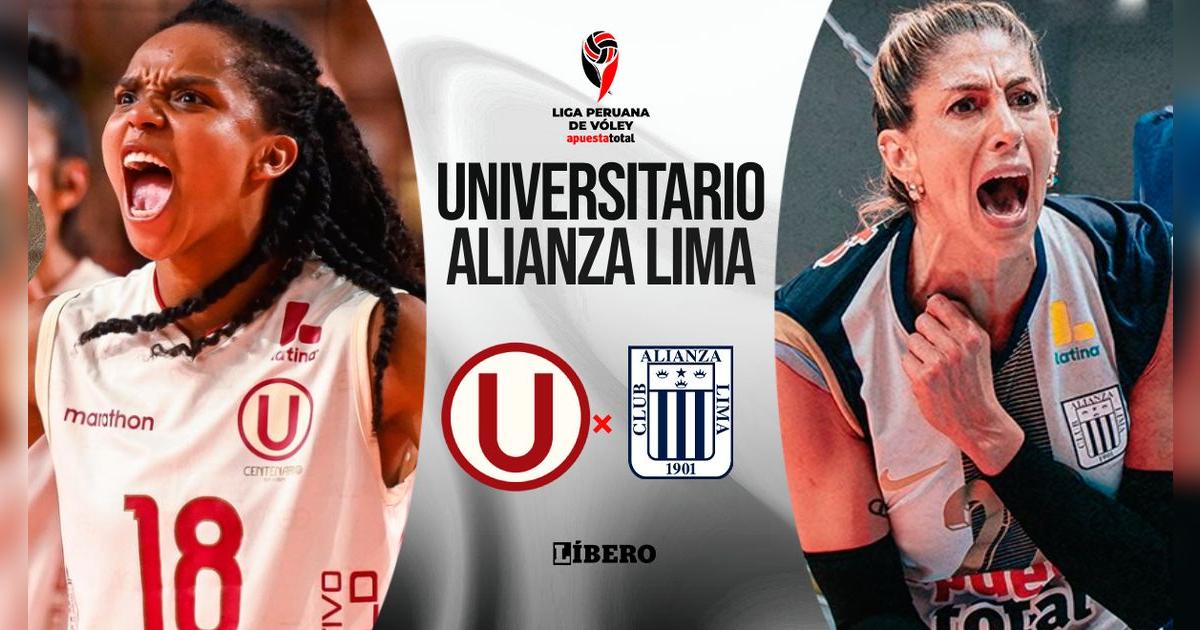 Universitario vs Alianza Lima EN VIVO por Liga Peruana de Vóley: cuándo juega, horario y dónde ver