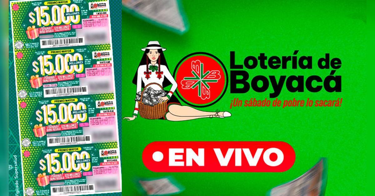 Lotería de Boyacá HOY, 5 de abril: estadísticas y resultados del sorteo 4566