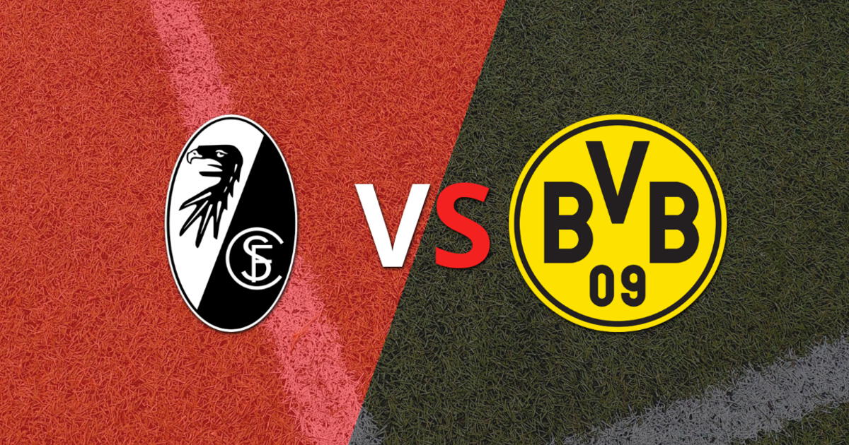Pitazo inicial para el duelo entre Friburgo y Borussia Dortmund