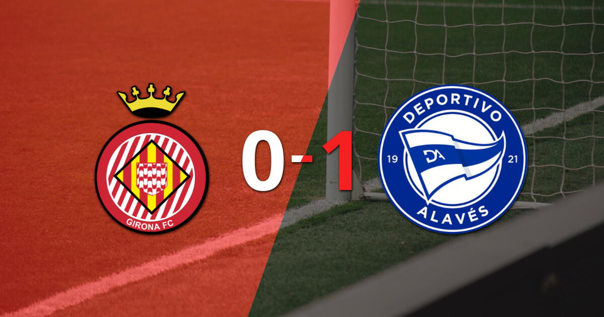 Girona sufrió una derrota por 1-0 ante Alavés con el gol de Carlos Vicente