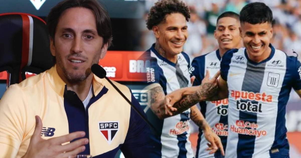 Luis Zubeldía, DT de Sao Paulo, dejó radical mensaje previo al duelo ante Alianza: 