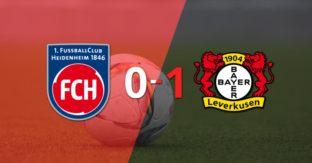 Bayer Leverkusen se quedó con el triunfo 1-0 ante Heidenheim con un gol agónico de Emiliano Buendía