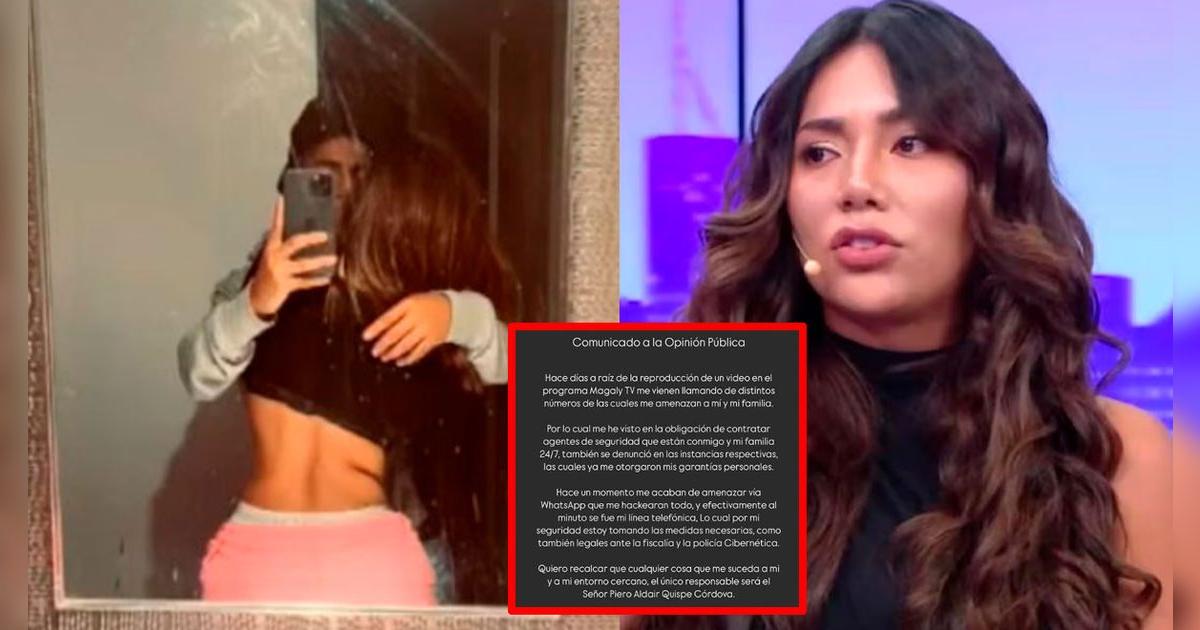 Olenka Mejía DENUNCIA otra vez amenazas: 