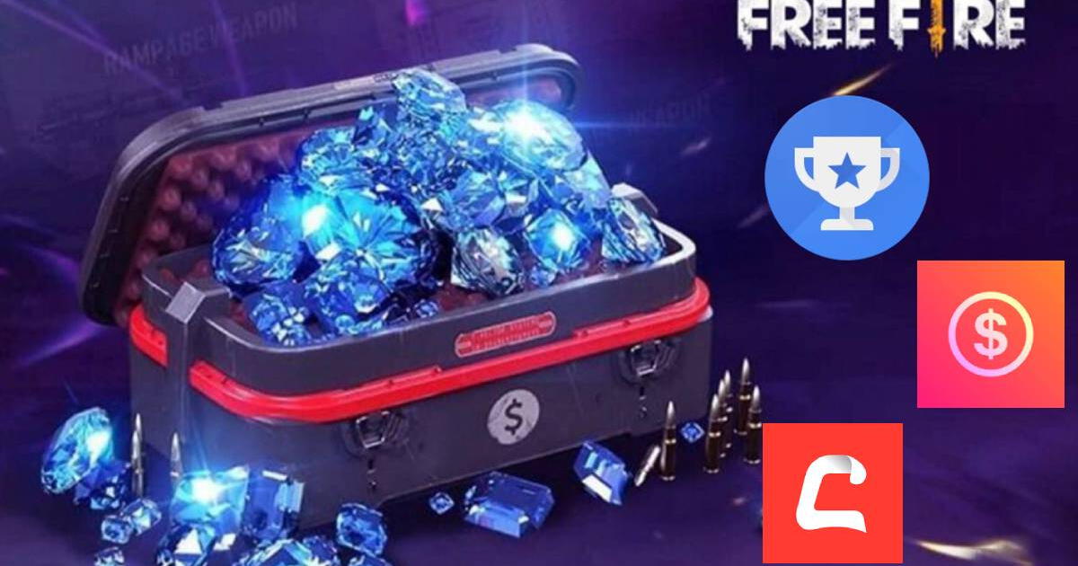 ¿Sin dinero para los diamantes del Free Fire? Con estas aplicaciones podrás recibir recompensas y canjear gemas GRATIS