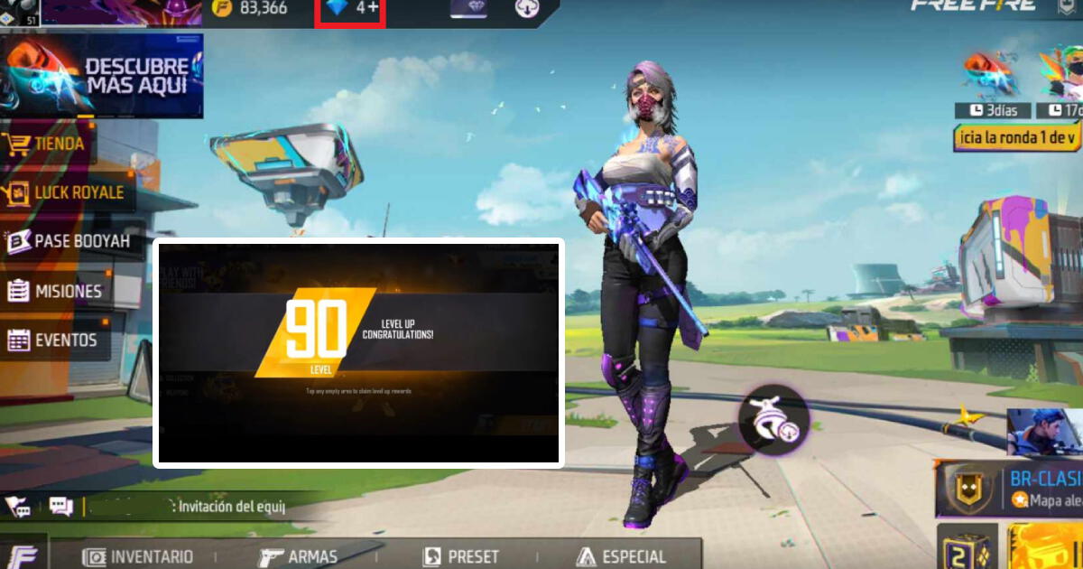 Trucos y consejos que necesitas saber para subir de nivel en Free Fire rápido y fácil