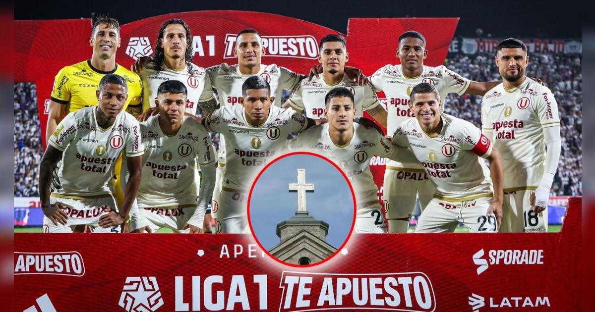 Universitario sorprende llevando un cura a Matute para el clásico con Alianza Lima