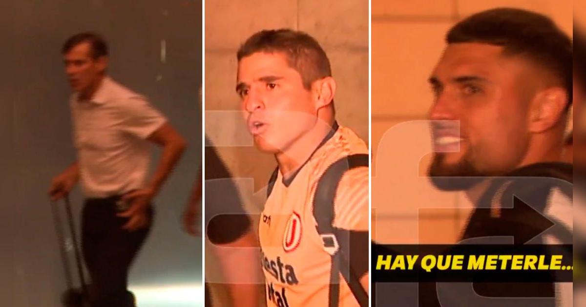 Hinchas de Universitario y el tenso cruce con Fabián Bustos, Corzo y Ureña: 