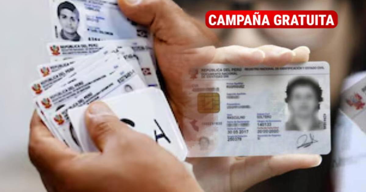 DNI electrónico GRATIS este 9 de abril: CONOCE dónde tramitar y quiénes acceden al beneficio