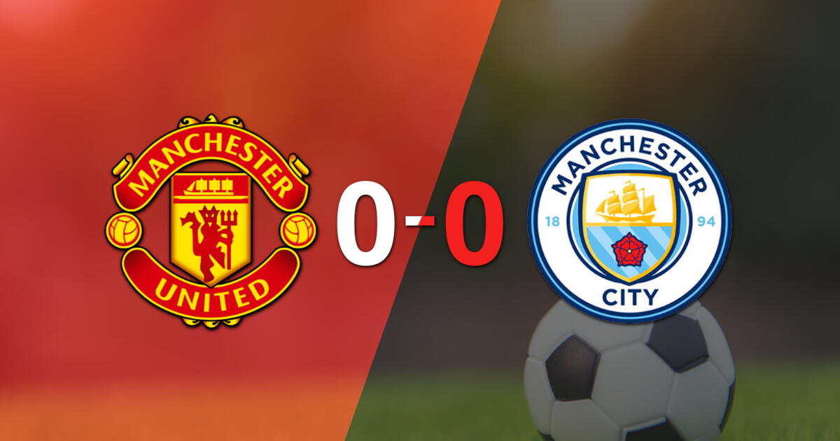 Manchester United y Manchester City empataron 0 a 0 en el Derbi de Manchester