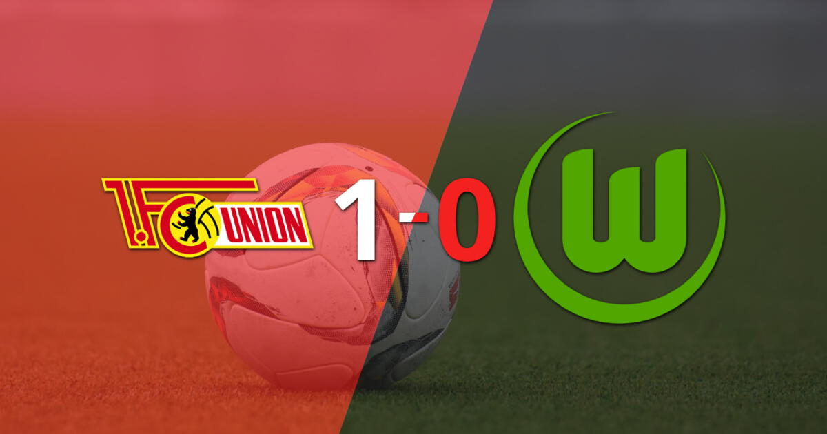 Unión Berlín venció a Wolfsburgo 1 a 0 en el estadio Stadion An der Alten Forsterei