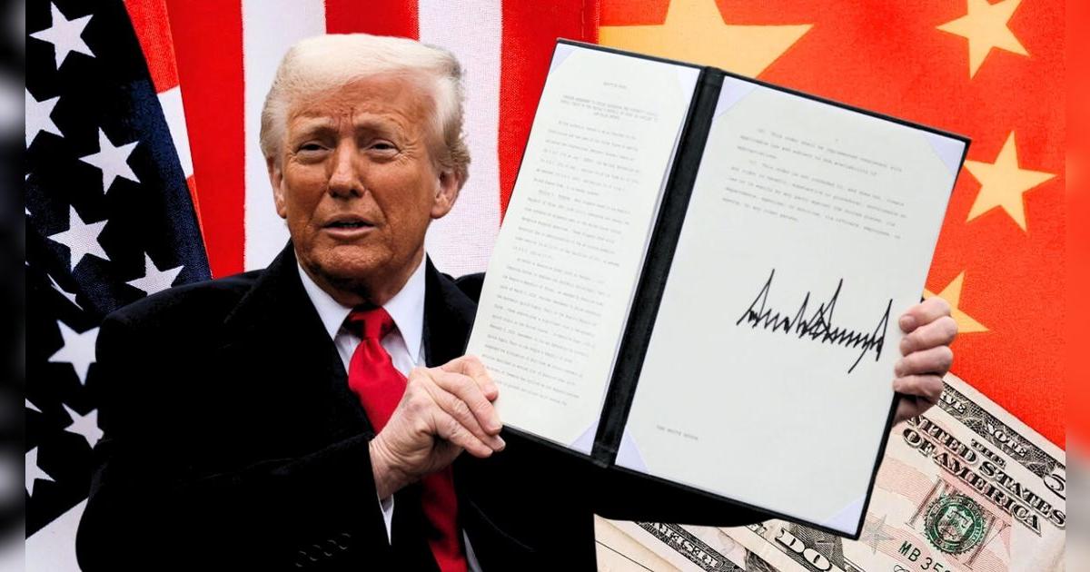 ¡Duro golpe para Estados Unidos! Las acciones SE DESPLOMAN tras temores de GUERRA COMERCIAL con Donald Trump