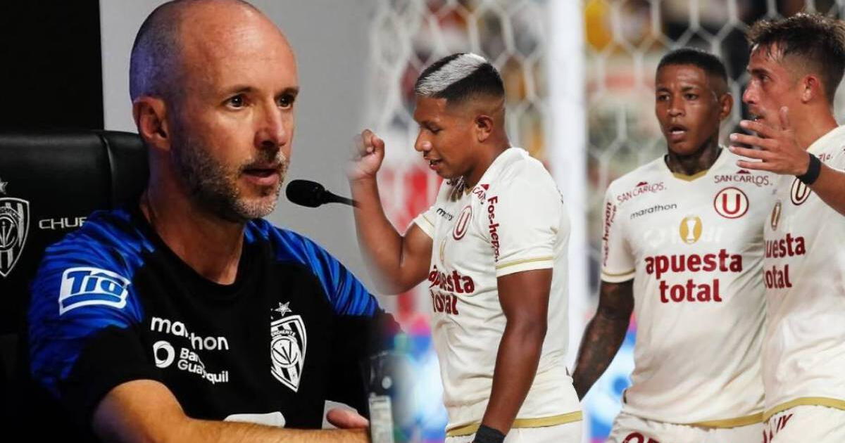 La sorpresiva opinión del DT de Independiente del Valle a poco de jugar con la 'U': 