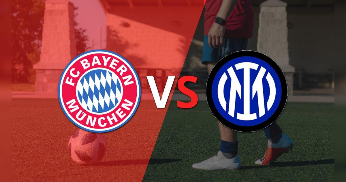 Ya rueda el balón entre Bayern Múnich e Inter en el estadio Allianz Arena