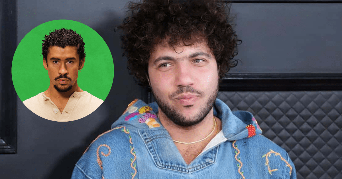 Benny Blanco bromea tras ser confundido con Bad Bunny: 
