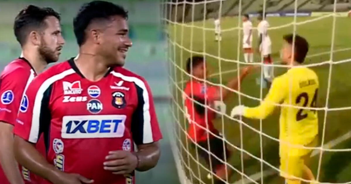 Jugador de Caracas se burló del arquero de Cienciano por el gol en los últimos minutos