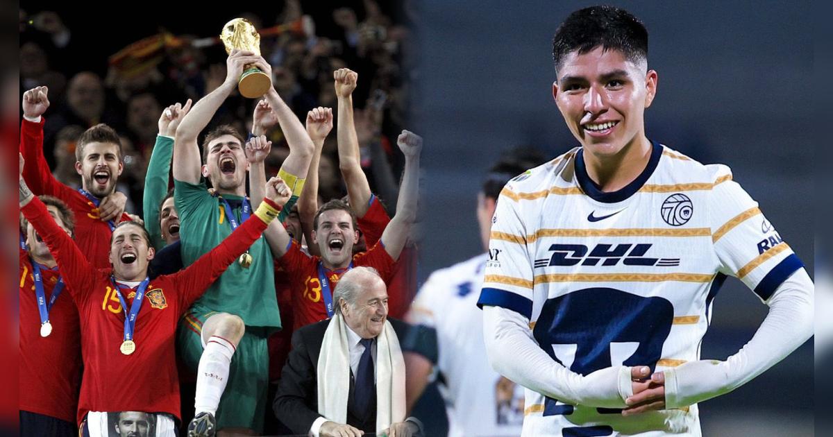 Campeón del mundo con la selección española se rindió ante Piero Quispe: 