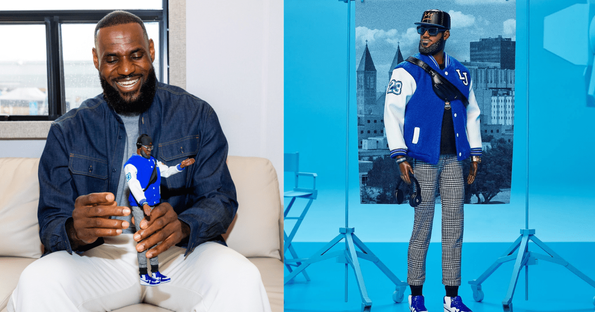 ¡Barbie y LeBron James hacen historia! El icono del baloncesto inspira a la próxima generación al convertirse en Ken atleta