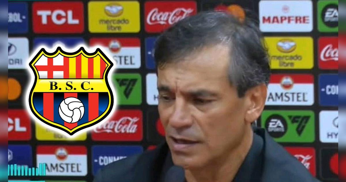 Fabián Bustos al saber que enfrentará a Barcelona SC con Universitario: 