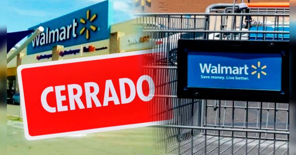 ¡CIERRE MASIVO en EE. UU.! Walmart clausura DEFINITIVAMENTE sus supermercados en estos estados