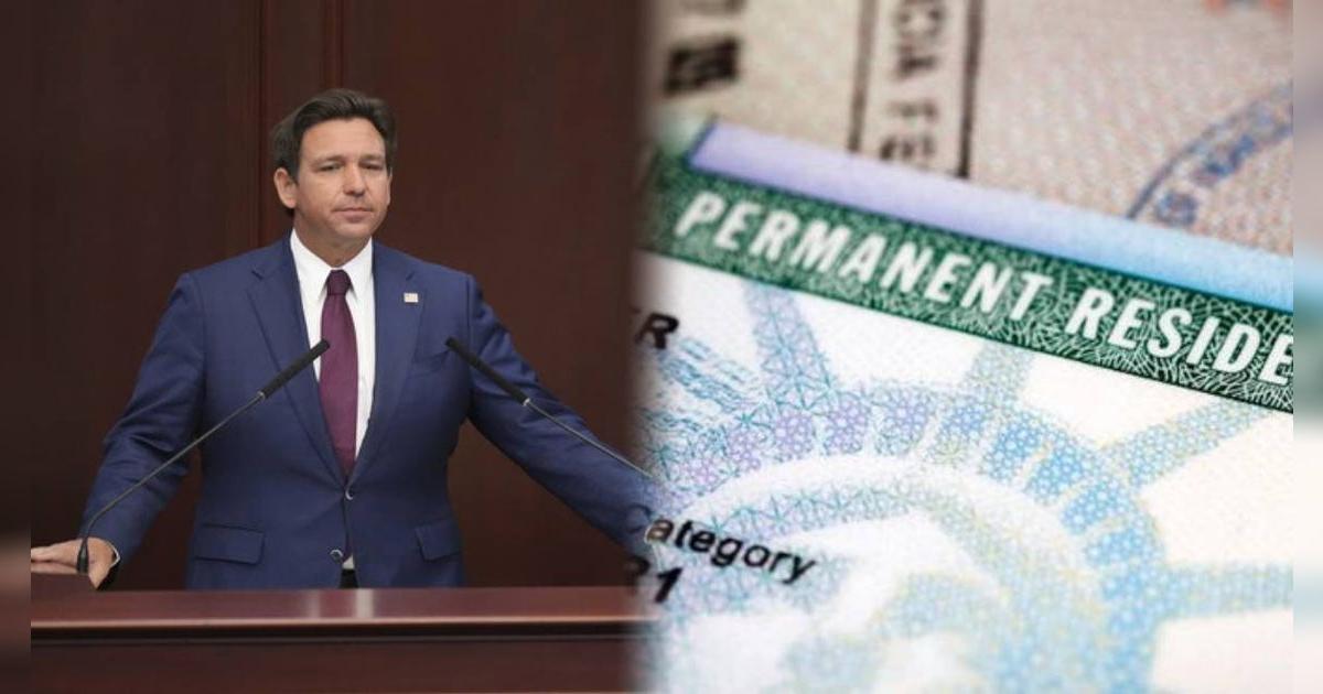 ¡ALERTA! Ron DeSantis implementa NUEVAS REGULACIONES en Florida que afectan la residencia de inmigrantes con Green Card