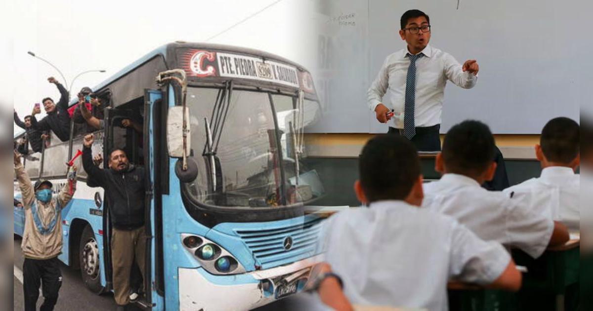 Paro de transportistas: ¿Habrá clases presenciales este viernes 11 de abril en Lima y Callao?