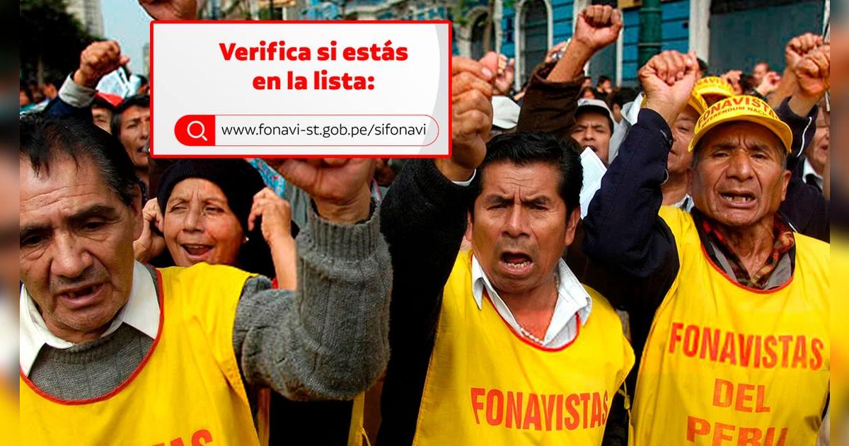 Buenas noticias sobre Fonavi reintegro 3: HOY consulta la lista de beneficiarios vía link con DNI