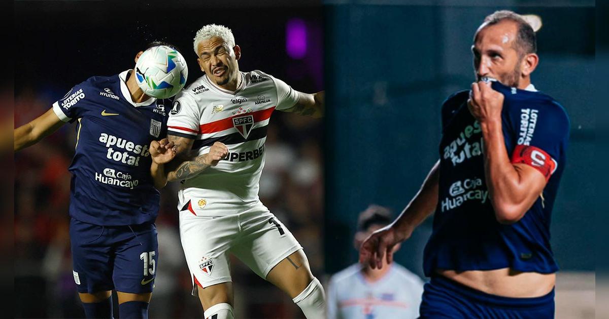 Hernán Barcos dejó sorprendente comentario tras empate ante Sao Paulo: 