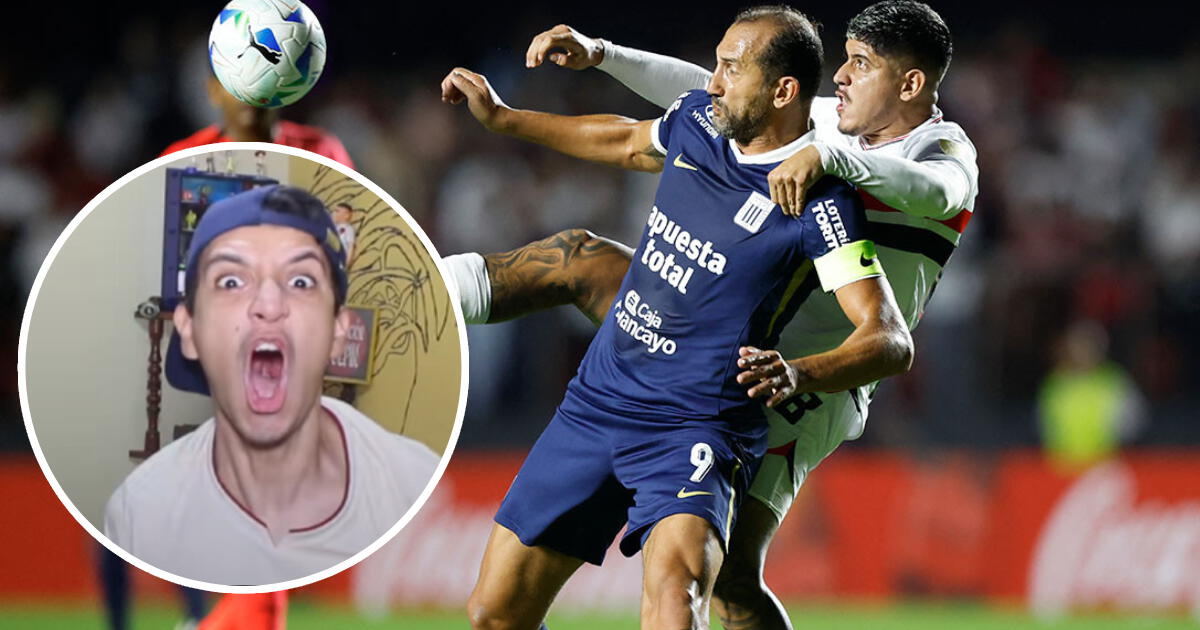 Hincha de Universitario dejó la rivalidad y celebró empate de Alianza Lima: 