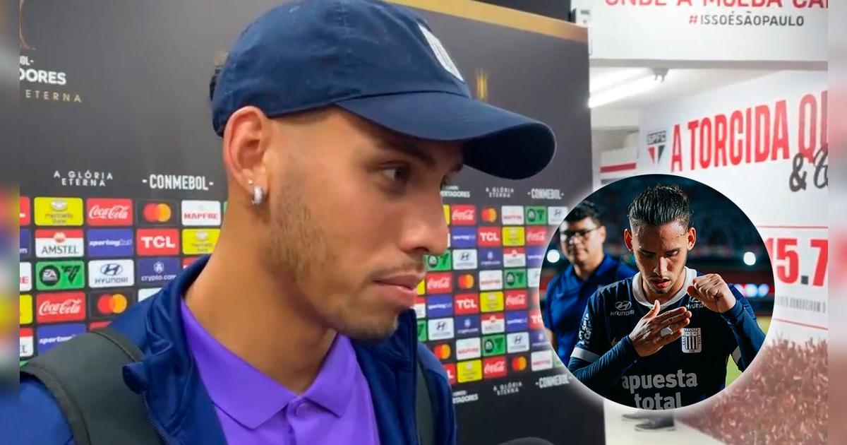 Erick Noriega habló sobre su futuro tras brillar con Alianza ante Sao Paulo: 