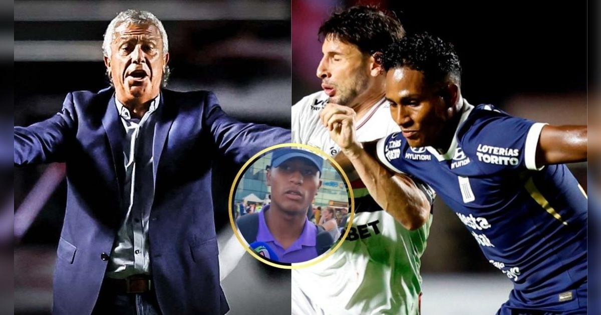 Jhoao Velásquez reveló qué le pidió Néstor Gorosito para enfrentar a Sao Paulo en el Morumbi