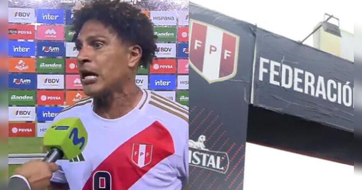 Revelan postura de la FPF tras polémicas declaraciones de Paolo Guerrero en Venezuela