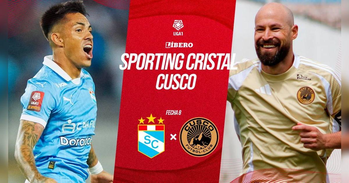 Sporting Cristal vs. Cusco FC EN VIVO por la Liga 1: a qué hora juegan y dónde ver