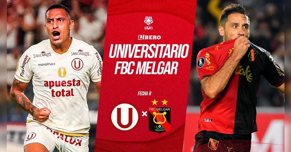 Universitario vs Melgar EN VIVO por Liga 1 2025: cuándo juega, horario y dónde ver