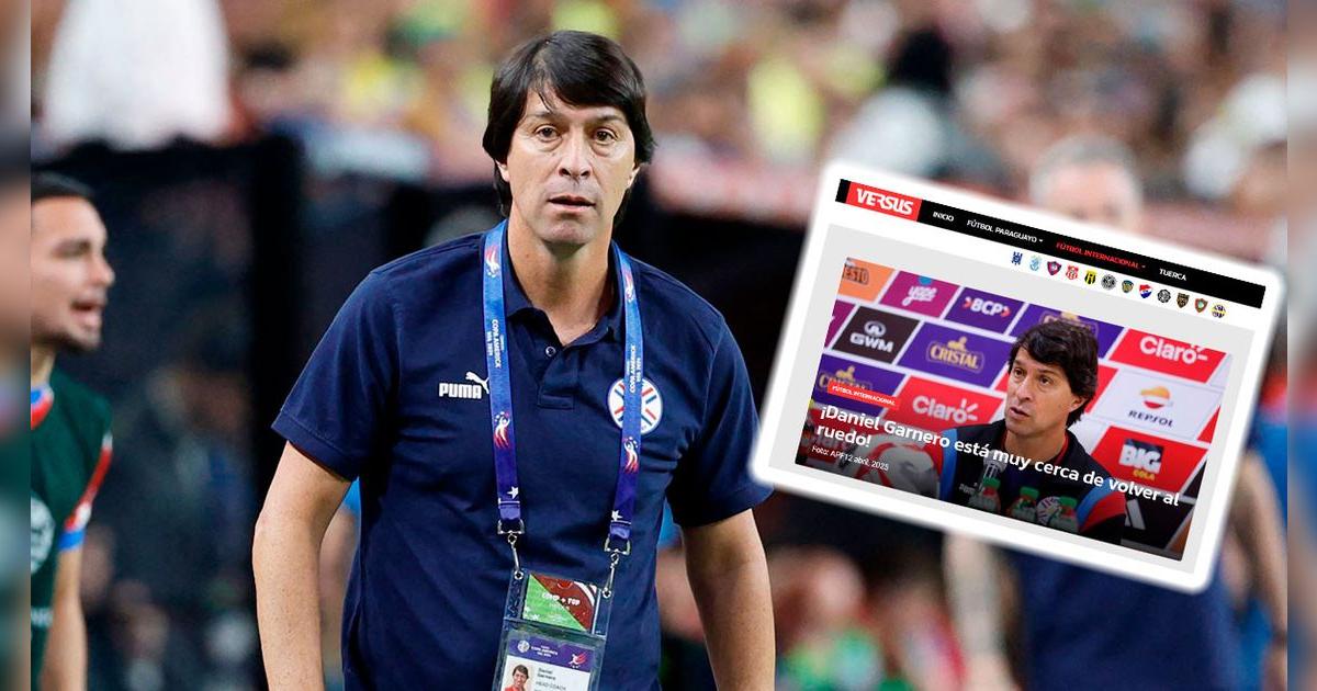 Así reaccionó la prensa paraguaya al saber que Daniel Garnero sería DT de Cristal: 