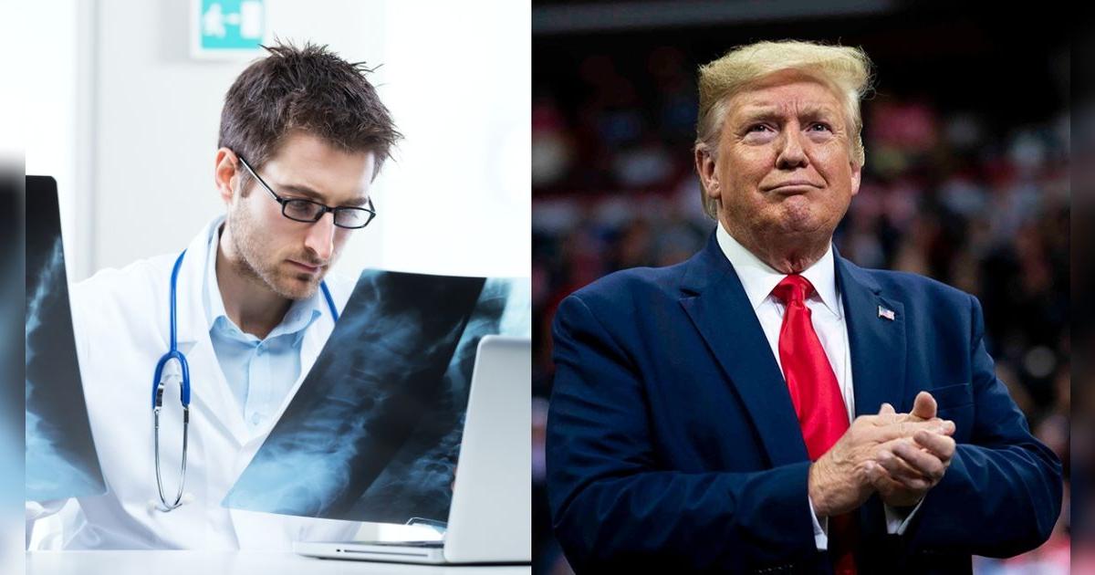 Donald Trump se somete a examen de salud y lanza insólito comentario: “Acerté todas las respuestas”