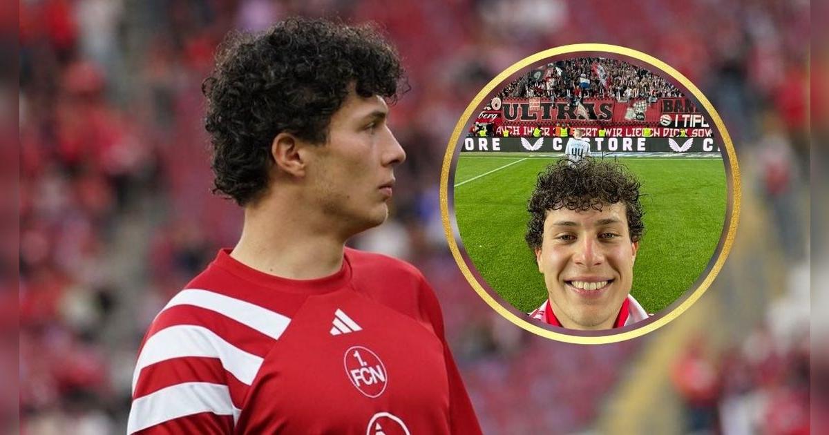 Fabio Gruber, el futbolista de raíces peruanas que anotó un gran gol con FC Nürnberg