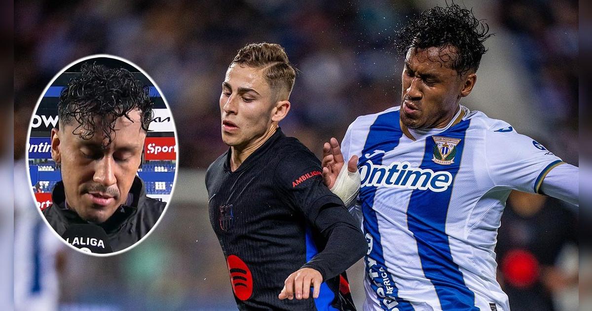 Renato Tapia da la cara al perder con Barcelona y estar al borde del descenso: 